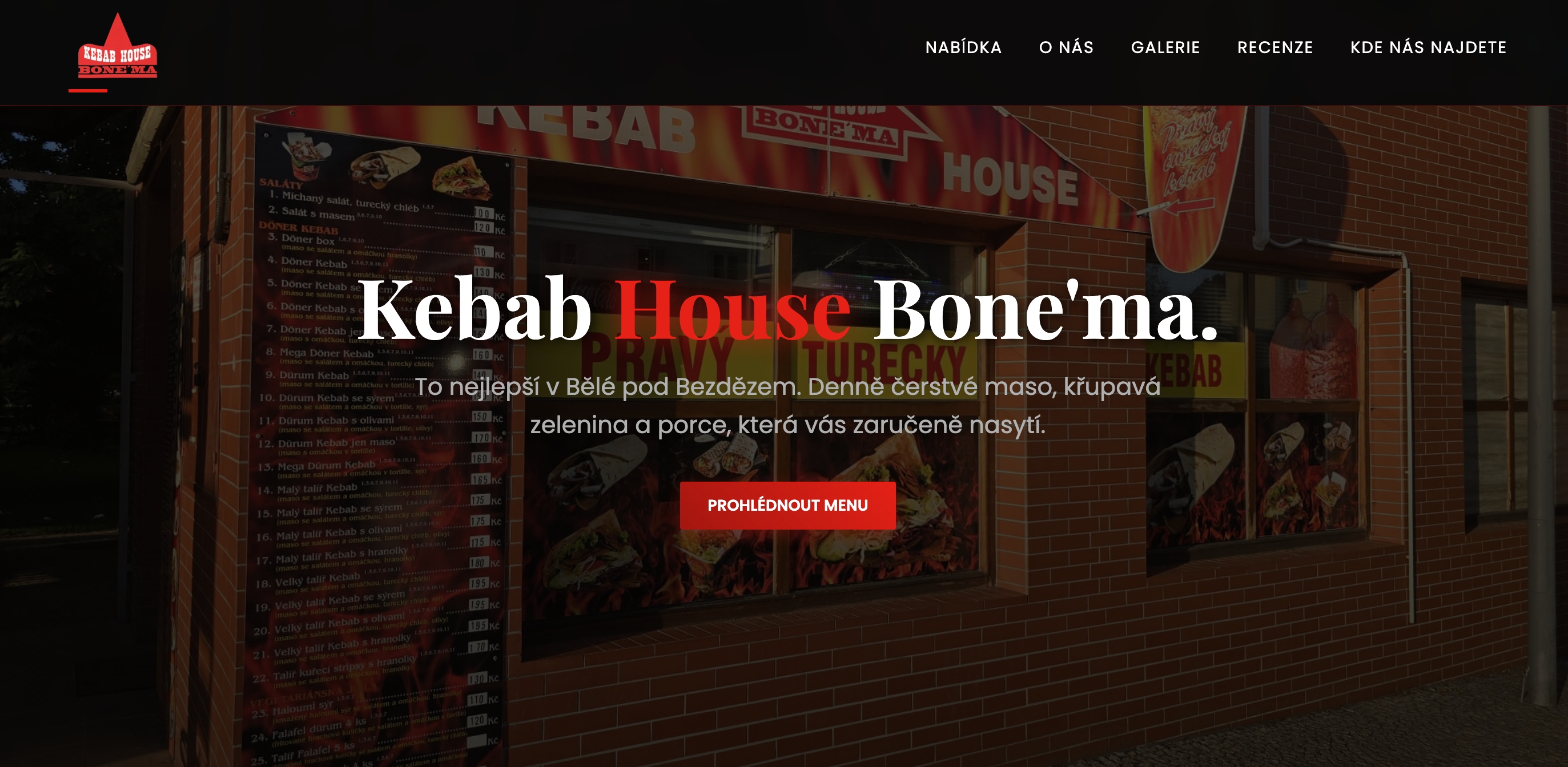 Kebab Bělá pod Bezdězem náhled